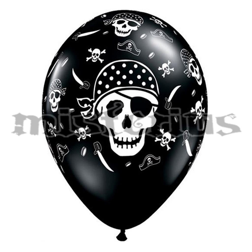 Balões Pirata em Latex 6 und