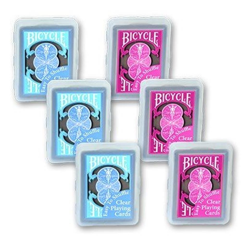Baralho Bicycle Poker Plastico transparente - Clear Bicycle