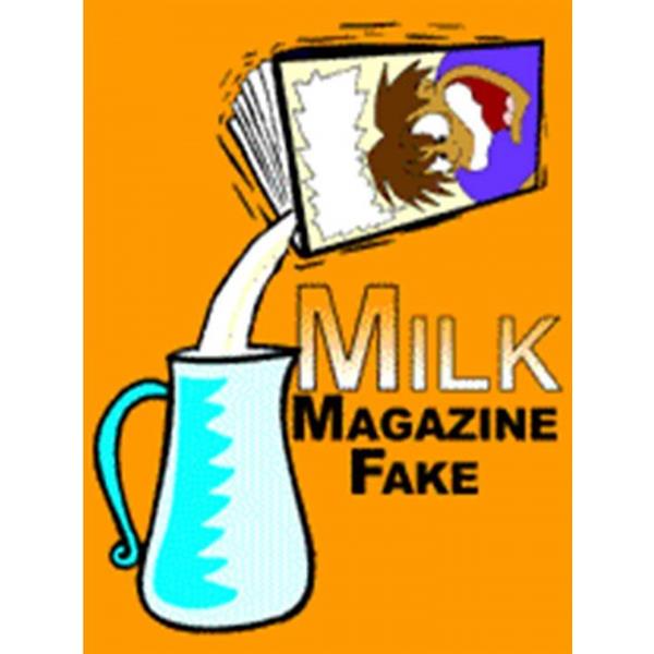 Bolsas para leite ou água no jornal- Milk Magazine Fake