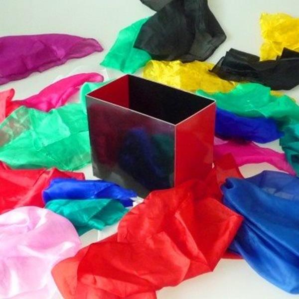 Caixa Produção lenços - Silk Fountain Box 2