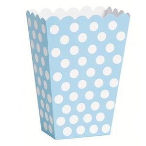 Caixas Azuis Bébe Bolinhas, 8 unid