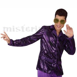 Camisa Disco Roxa