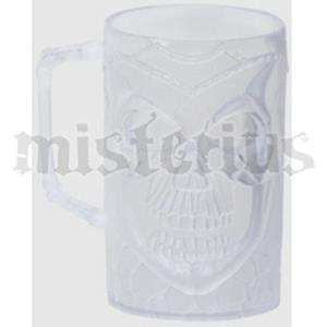 Caneca Caveira Transparente