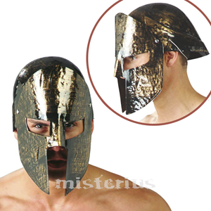 Capacete Guerreiro em Plástico