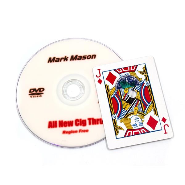 Carta perfurada pelo Cigarro com DVD - Mark Mason