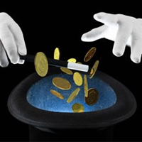 Moedas e Notas P/Mágicos