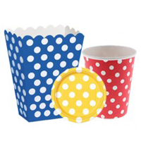 Artigos para festas de aniversário - Descartáveis Bolinhas                                                                                                                                                                                                