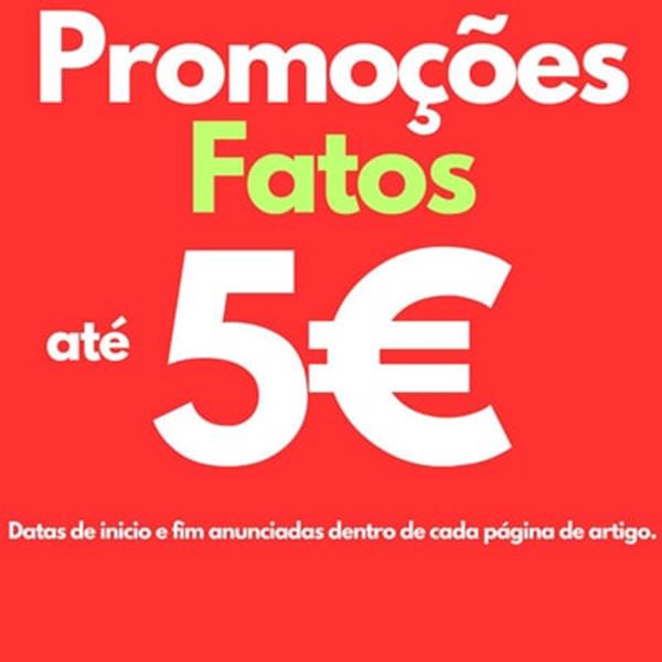 Promoções de Fatos até 5€