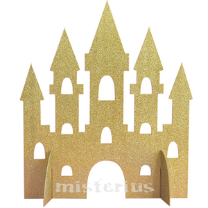 Centro de Mesa Castelo Dourado