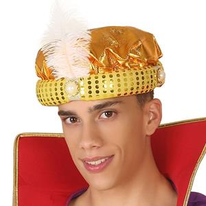 Chapéu Arabe Dourado