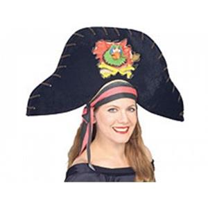 Chapéu Pirata com Papagaio Chapéu Pirata com Papagaio