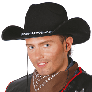 Chapéu Vaqueiro Preto, Adulto