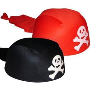Chapéu de Pirata tipo Lenço
