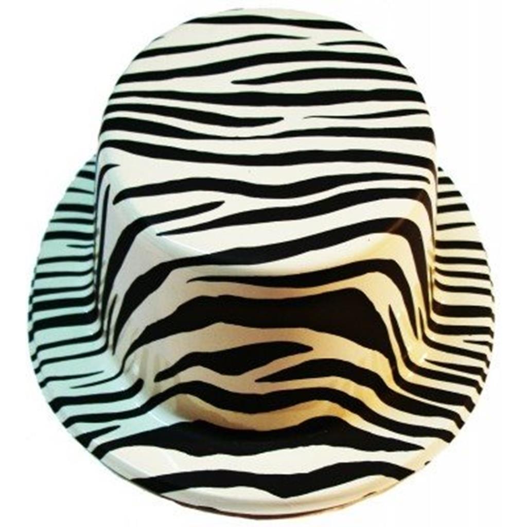 Cartola Zebra em Plástico