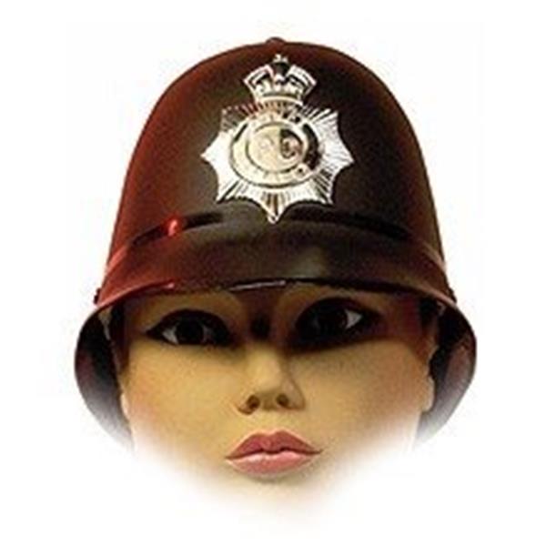 Chapéu Polícia Inglês Plástico Rígido
