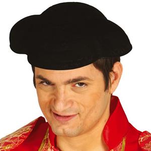 Chapéu Forcado Aveludado em Plástico