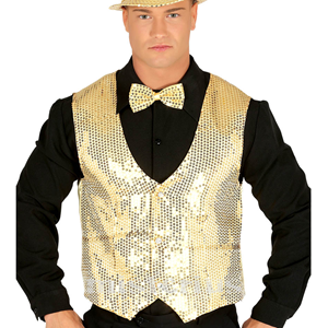 Colete Lantejoulas, Dourado