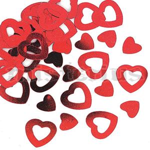 Confeti Coração Vermelho, 14gramas