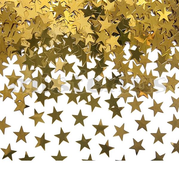Confetis Estrelas Douradas, 30 gr