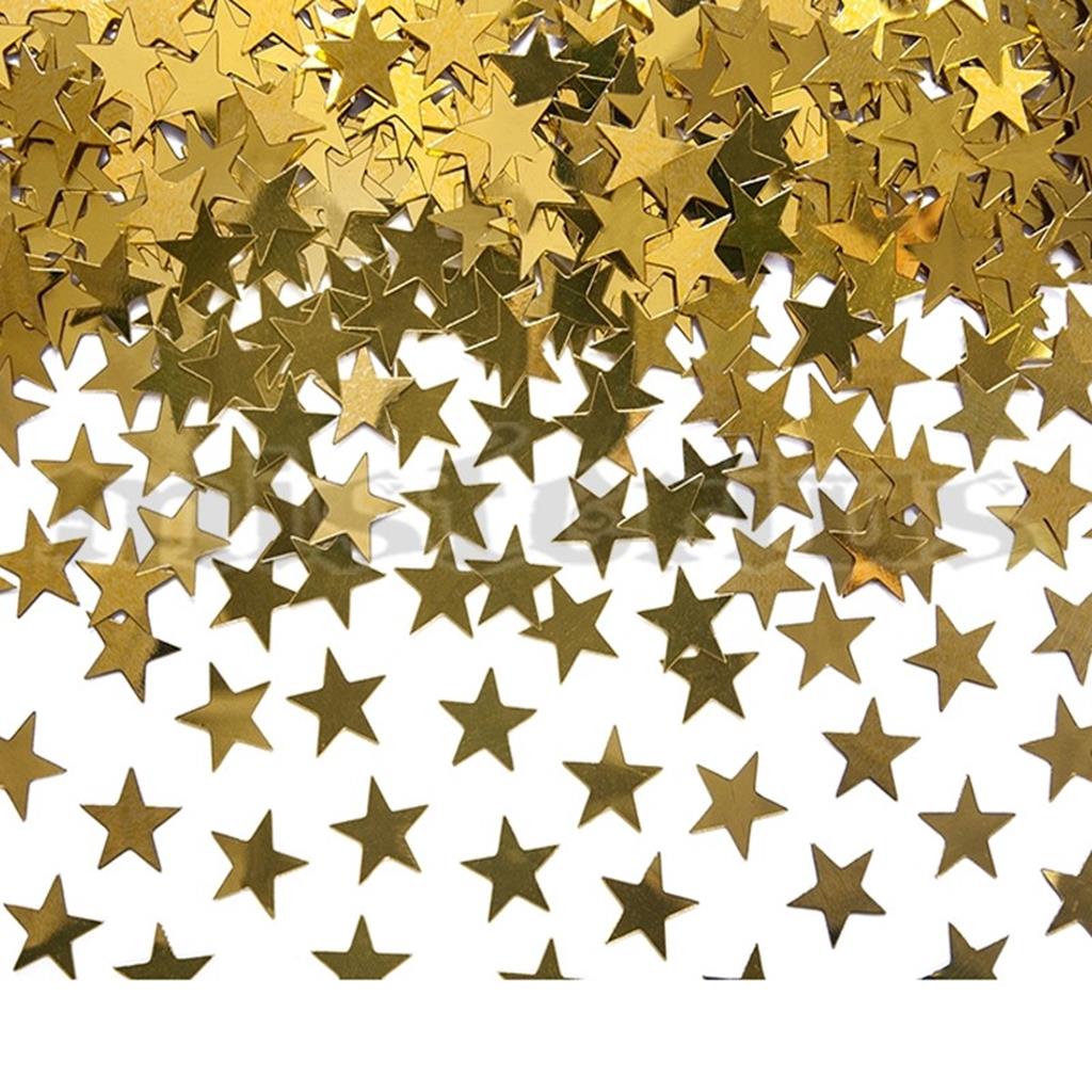 Confetis Estrelas Douradas, 30 gr