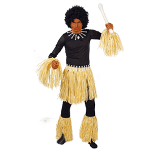 Conjunto Zulu Tribal