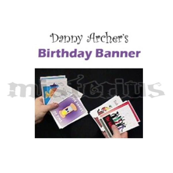 Danny Archer Birthday Banner