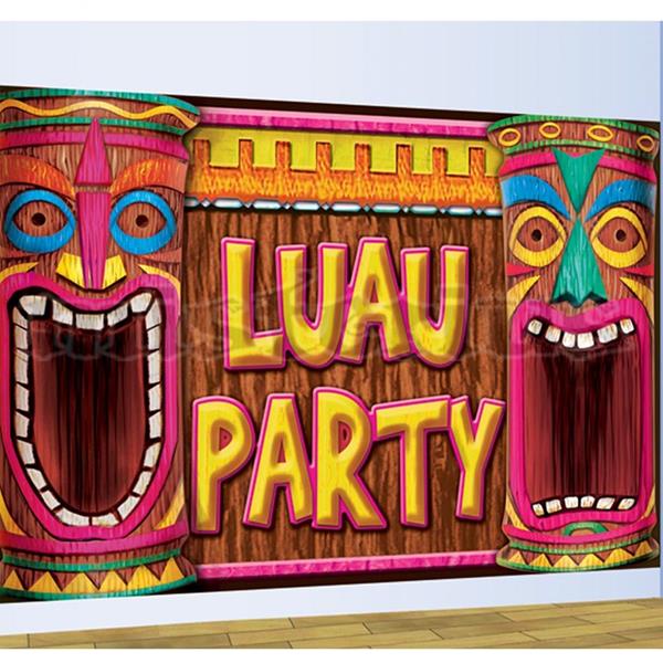 Decoração Parede LUAU PARTY