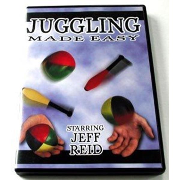 DVD com técnicas para aprender malabarismo.
