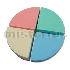 Esponja Facial Queijo, 4 Unid. Esponja Facial Queijo, 4 Unid.