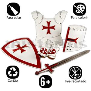 Fantasy Craft - Armadura Medieval Cartão
