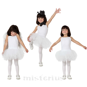 Fato Bailarina Branco, Criança