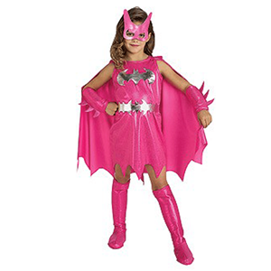 Fato Batgirl Rosa, criança