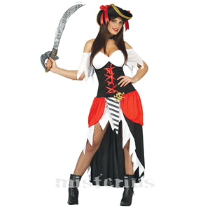 Fato Bucaneira Pirata Sexy