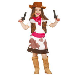 Fato cowgirl, criança
