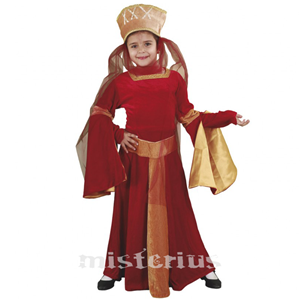 Fato Dama do Véu Medieval, Criança