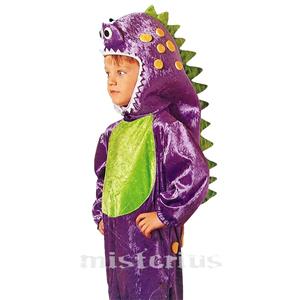 Fato Dinossauro Roxo, bebé Fato Dinossauro Roxo, bebé