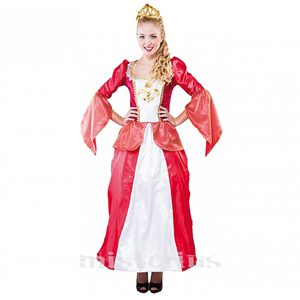 Fato Flor de Lis Vermelho