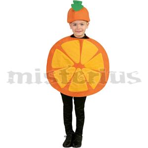 Fato Fruta Laranja, criança