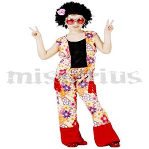 Fato Hippie Florido, criança