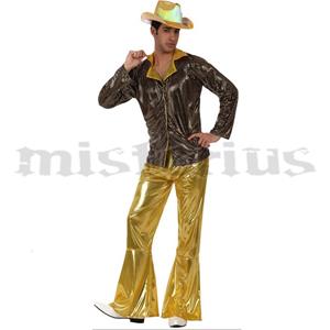 Fato Homem Disco Dourado Fato Homem Disco Dourado