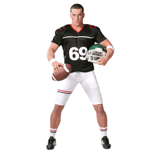 Fato Jogador Americano, Adulto