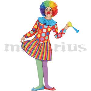 Fato Menina Palhacita, Criança Fato Menina Palhacita, Criança