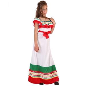 Fato Mexicana Branco, criança