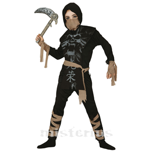 Fato Ninja Esqueleto