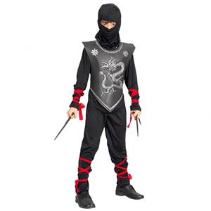 Fato Ninja Preto, criança