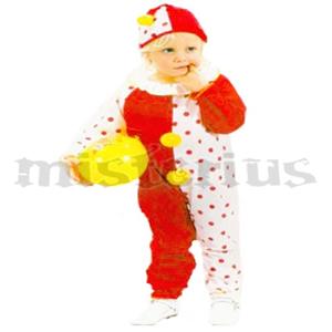 Fato Palhaçinho Bolinhas, criança Fato Palhaçinho Bolinhas, criança