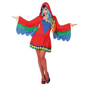 Fato Papagaio Mulher