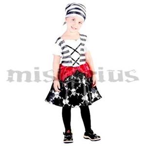 Fato Pirata Brilhante, criança