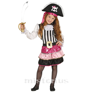 Fato Piratinha Elegante, Criança