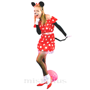 Fato Ratinha Minnie, Adulto